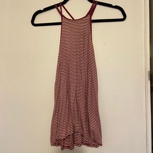 2/$15 Hollister magenta racer back tank top